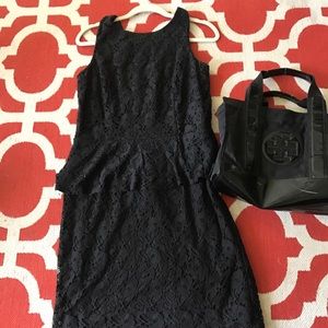 Flattering black dress great for weddings/ grad